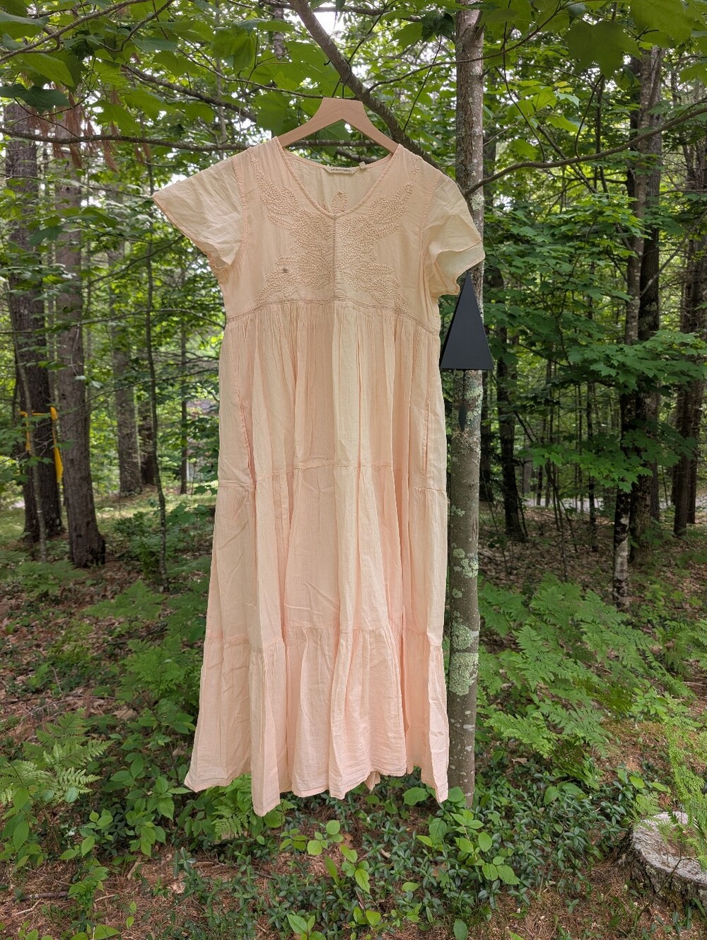 Soft Surroundings Blush Pink Lined Nightgown PXS